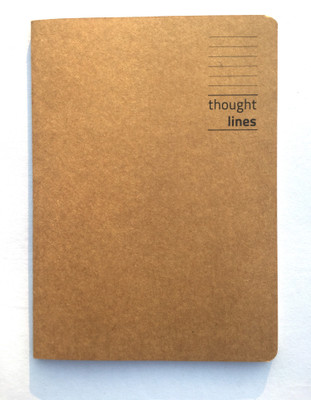 

thought slot B6 Notebook(kraft refill notebooks, Brown, Pack of 3)