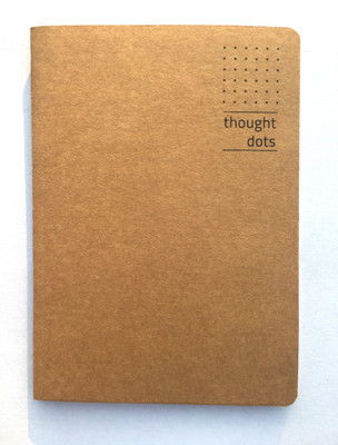 

thought slot B6 Notebook(Kraft refill notebooks, Brown recycled kraft card, Pack of 3)
