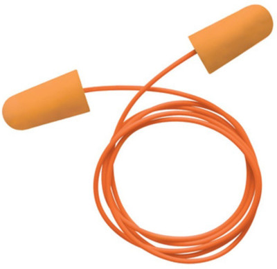 

AlexVyan 25 Set Corded Comfortable Reusable Safety Noise Reduction Hearing Ear Protection for Sleeping, Swimming Travelling Swimmer Ear Plug(Orange)