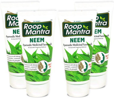 

Roop Mantra Neem Face Wash 50ml, Pack of 4 - FaceWash for Pimples & Acne Face Wash(50 ml)