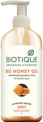 

BIOTIQUE BIO HONEY GEL REFRESHING FOAMING FACE WASH 300ML Face Wash(300 ml)