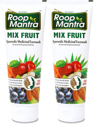 

Roop Mantra Mix Fruit Face Wash Pack of 2 Face Wash(115 ml)