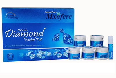 

Mxofere Diamond facial kit Enriched with Diamond ash , natural & botanical Extract 280 Gm 280 g
