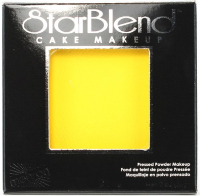 mehron StarBlend Cake Makeup Foundation(Yellow)