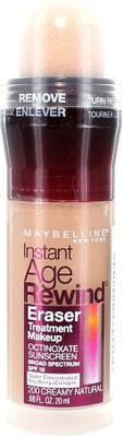 

Maybelline Instant Age Rewind Eraser Treatment Makeup Foundation(Creamy Natural)