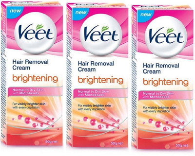 Veet Brightening Hair Removal Cream For Normal To Dry Skin Cream