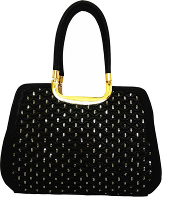 

Gaurangi Bags Hand-held Bag(Black)