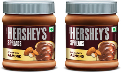 

Hershey's Spreads, Cocoa with Almond (Pack of 2) 350 g(Pack of 2)
