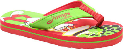 

JUMPS AND BUMPS Boys & Girls Slip On Slipper Flip Flop(Red