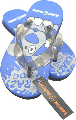 

JUMPS AND BUMPS Boys & Girls Slip On Slipper Flip Flop(Blue