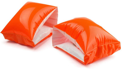 GLS Swimming Safety Inflatable Arm Band Pair - Orange Swimming Kit available at flipkart for Rs.199