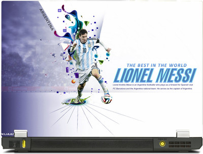 

SkinShack Lionel Messi Best in the World (12.1 inch) Vinyl Laptop Decal 12.1