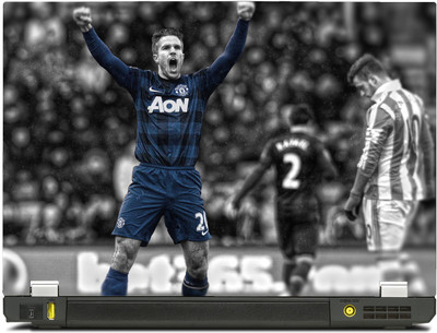 

SkinShack New 3D Robin Van Persie RvP Legend (12.1 inch) Vinyl Laptop Decal 12.1
