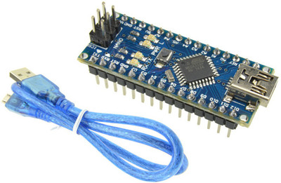 

Robocraze Arduino Nano V3 with USB Cable(Blue)