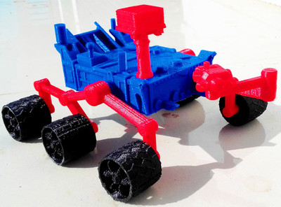 

PROTOTYPE MARS CURIOSITY ROVER ASTROLOGY STUDY MODEL(Multicolor, Red, Black, Blue)