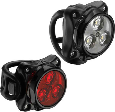 

Asraw Imported Bicycle 3 LED 5 Mode Rechargeable Head & Tail Light Combo LED Front Rear Light Combo(Multicolor)