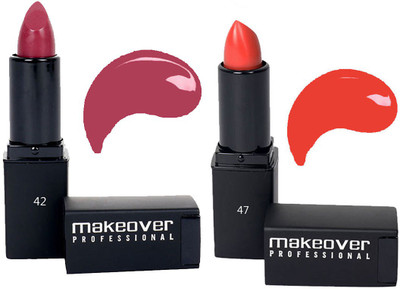 

Makeover Professional Lipstick ( Devtion 42 , Nude Brown 47 )(Devtion, Nude Brown)