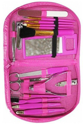 

kviya Portable Make Up Cosmetics Brush Gift Set Tool Kit (18 g, Set of 18)(50 g, Set of 18)