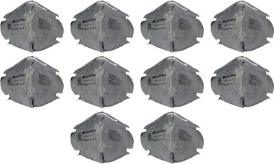 Vezual 9000ING 3M 9000ING Safety Grey Mask (Pack of 10) for Anti Pollution / Disposable P1 Class(Grey, Free Size, Pack of 1) Vezual 9000ING 3M 9000ING Safety Grey Mask (Pack of 10) for Anti Pollution / Disposable P1 Class(Grey, Free Size, Pack of 1)