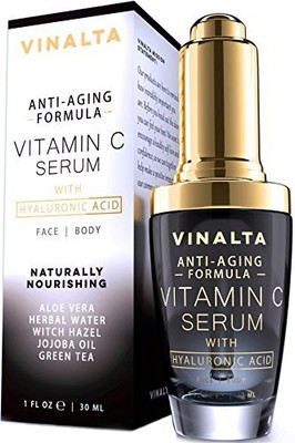 

Vinalta Vitamin C Serum With Hyaluronic Acid For Face By Aloe Coq(29.58 ml)