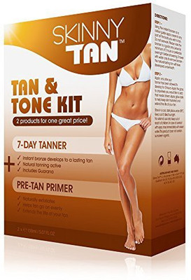 

Skinny Tan Tan & Tone Kit No Orange No Streak Cellulite Reduction Lotion(150 ml)