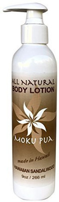 

Moku Pua All Natural Body Lotion, Hawaiian Sandalwood, 9Oz(270 ml)