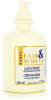 

Fair & White Lait Eclaircissant Creammilk With Pump Antioxidant(500 ml)