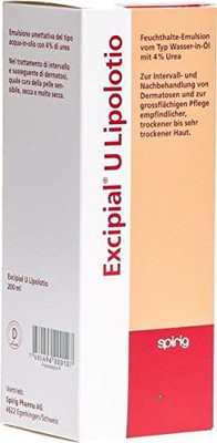 

BodyCare Excipial U Lipolotion 200Ml Urea 4% Lipids 36% Dry Atopic Dermatitis Eczema(200 ml)