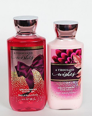 

Unknown Bath And Body Works A Thousand Wishes Gift Set Of Shower Gel And Lotion(236 ml)