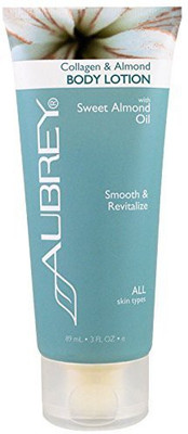 

Aubrey Organics Body Lotion, All Skin Types, Collagen & Almond(89 ml)