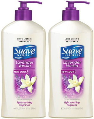 

Suave Naturals Body Lotion Lavender Vanilla, Lavender Vanilla (Pack of 2)(540 ml)