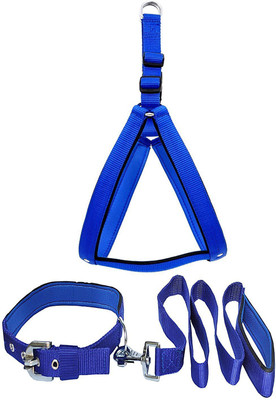 

Skora High Quality Dog Harness & Leash(, Blue