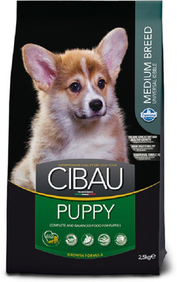 

Cibau Cibau Puppy Medium 2.5 kg Dry Dog Food