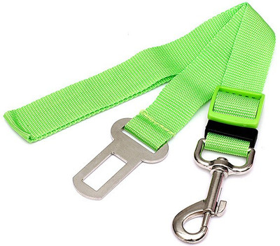 

Tradesk pet seat belt green Pet Seat Belt(Small)