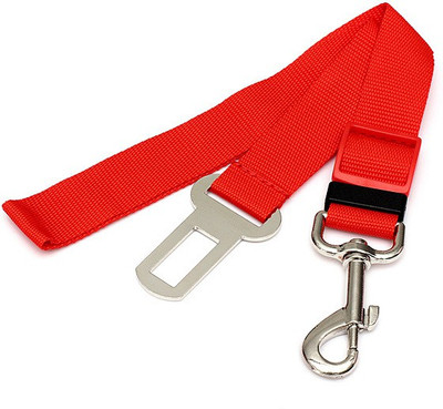 

Tradesk Dog Seat Belt Red Pet Seat Belt(Small)