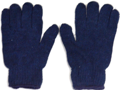 

SS & WW Cotton Knitted Hand Glove 80 Gram 10 Gauze Synthetic Safety Gloves(25)