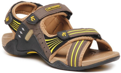 Lee Cooper Men Beige Sandals