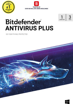 

Bitdefender Anti-virus 1 User 3 Years(CD/DVD)