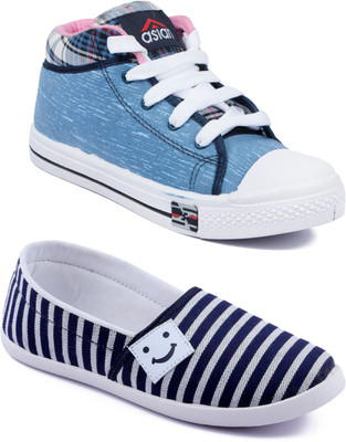 

Asian Women Casual & Running Shoes Combo Pack of 2 Casuals For Women(Multicolor