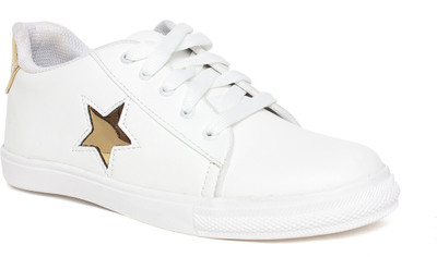 

Vendoz Sneakers For Women(Gold, White, Golden