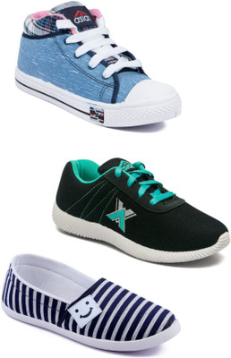 

Asian Women Casual & Running Shoes Combo Pack of 3 Casuals For Women(Multicolor