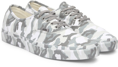 

Vans Authentic Sneakers For Men(Multicolor, (mono print) snow camo
