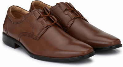 

Hirel's Hirel's Brown Genuine Leather Derby For Men(Brown