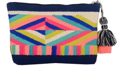 

Rezzy Women Casual Multicolor Cotton Sling Bag