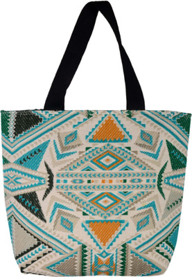 

Rezzy Women Casual Multicolor Cotton Tote