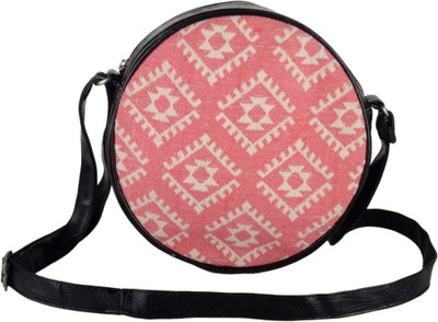 

Rezzy Women Casual Pink Cotton Sling Bag