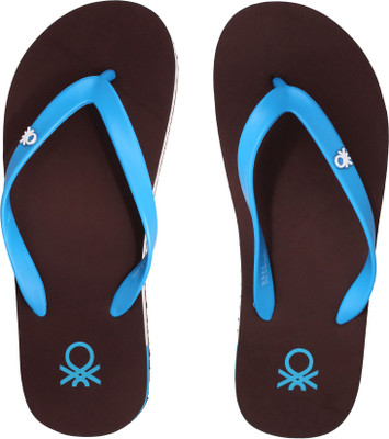 

United Colors of Benetton Flip Flops, Brown