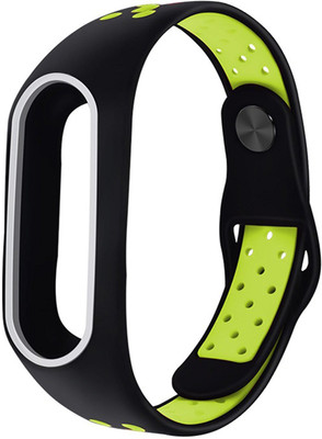 

Shopizone Silicone Strap for Mi Band 2 and Mi Band HRX Strap Smart Band Strap(Green)