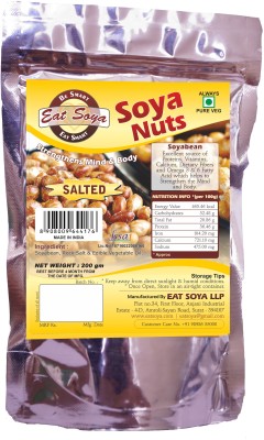 

Eat Soya Soya Nuts Salted 200Gm (Pack of 4) Veg Nuggets(0.8 g)