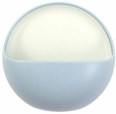 

N-STORE Plastic Compact Round Shape Wall Mounted Suction Soap Holder For Bathroom Accessories, Multi Color (1 PC)(Multicolor)